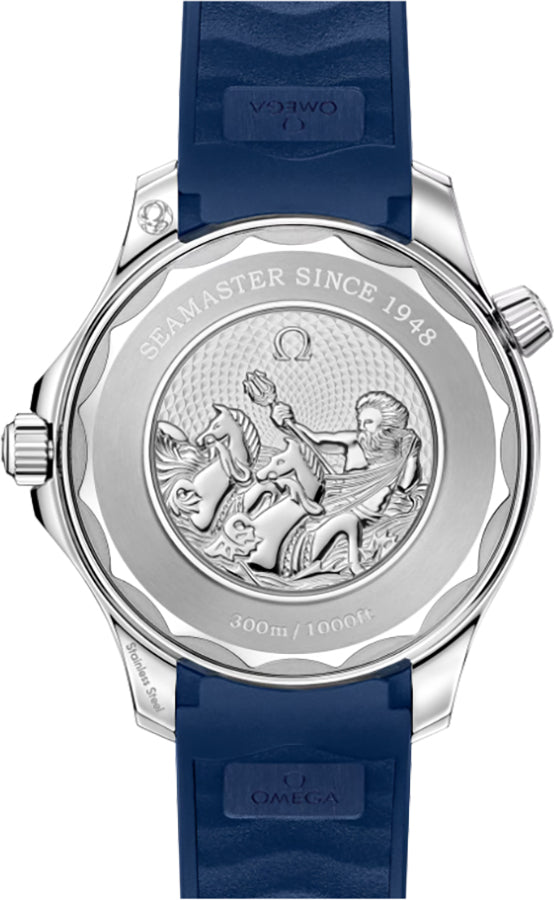Omega Seamaster Diver Summer Blue Steel Men's Watch 210.32.42.20.03.002