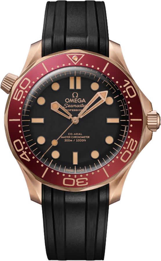 Omega Seamaster Diver Bronze Gold Men's Watch 210.92.42.20.01.003