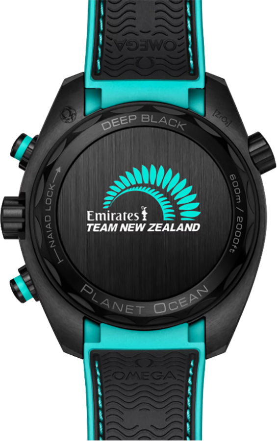 Omega Seamaster Planet Ocean ETNZ Deep Black Men's Watch 215.92.46.51.01.003