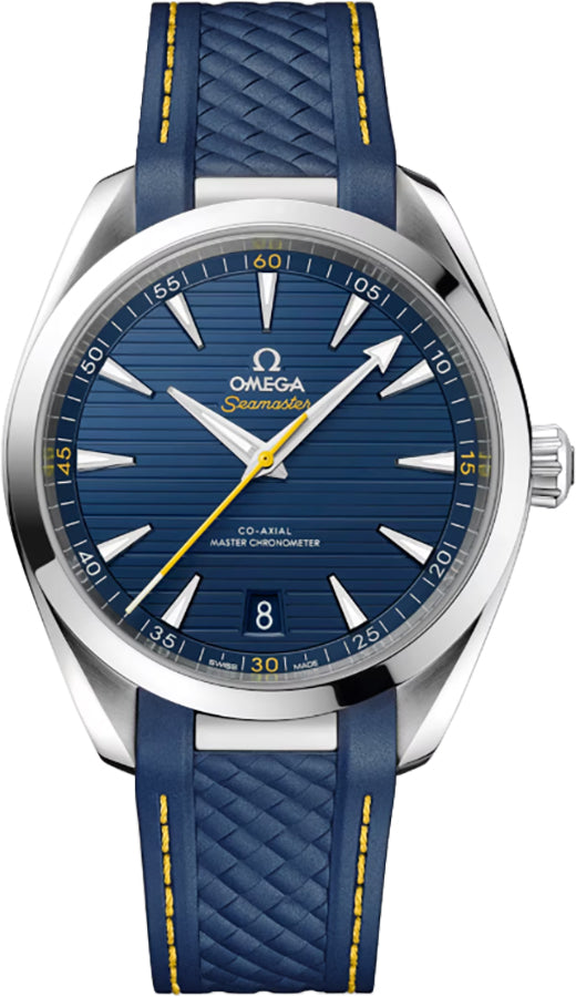 Omega Seamaster Aqua Terra Blue & Yellow Men's Watch 220.12.41.21.03.009