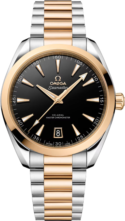 Omega Seamaster Aqua Terra Yellow Gold & Steel Men's Watch 220.20.41.21.01.001