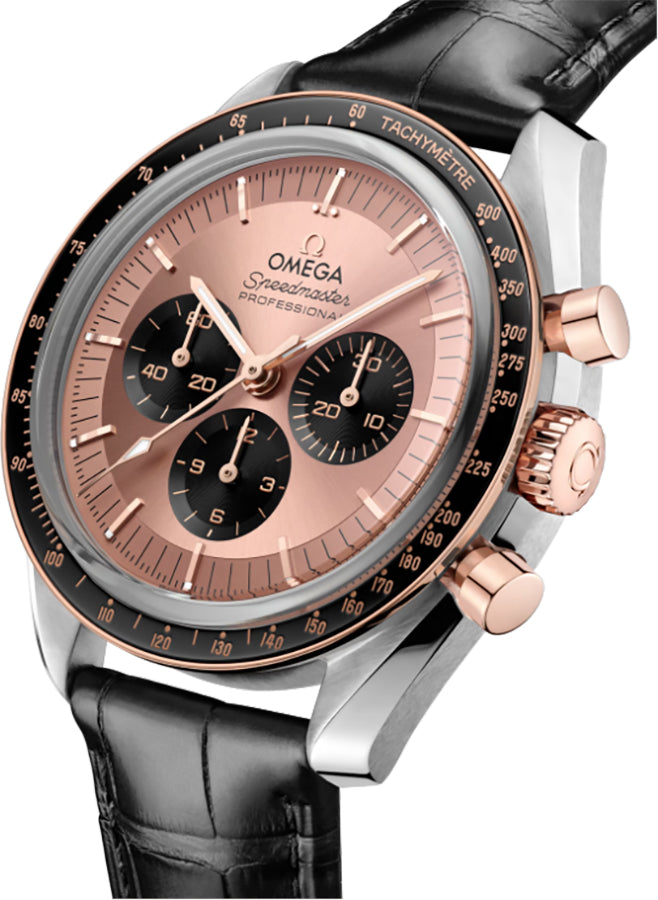 Omega Speedmaster Moonwatch Pink Index Dial Men's Watch 310.23.42.50.99.001