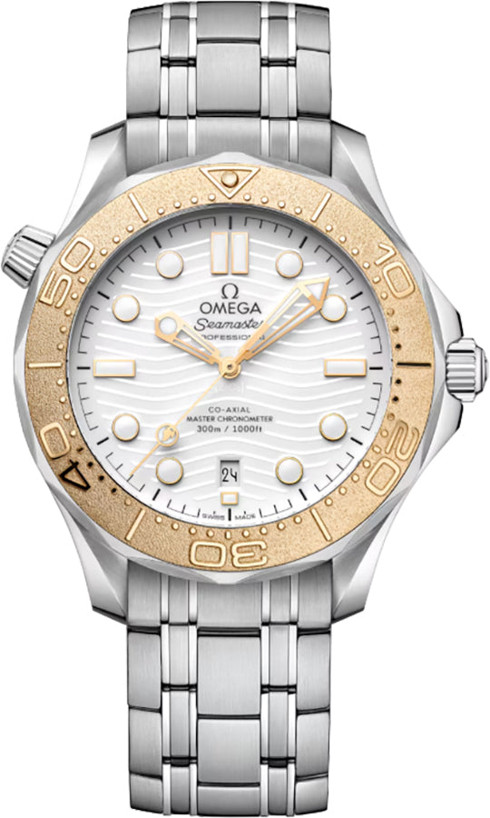 Omega Seamaster Diver Steel & Gold Men's Watch 522.21.42.20.04.001