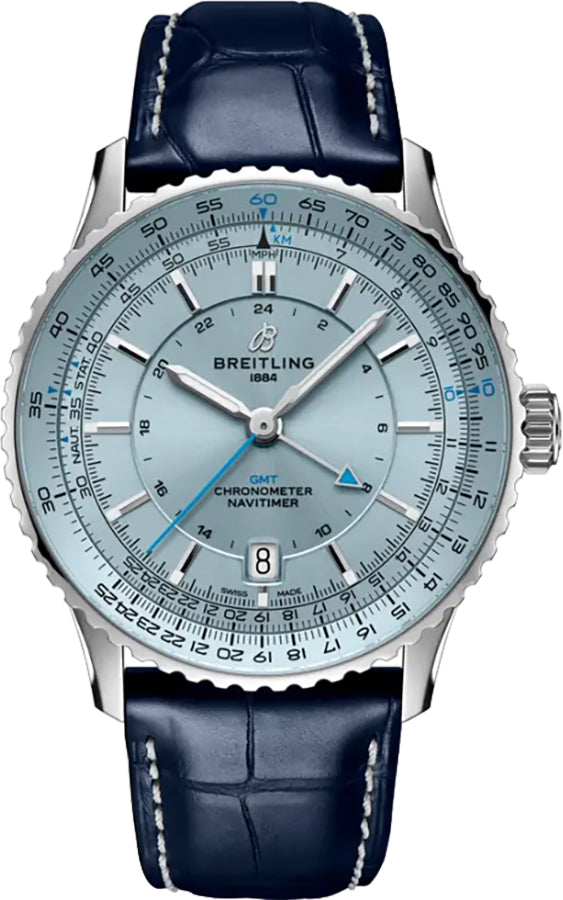 Breitling Navitimer Automatic GMT 41 Blue Dial Men's Watch A32310171C1P1