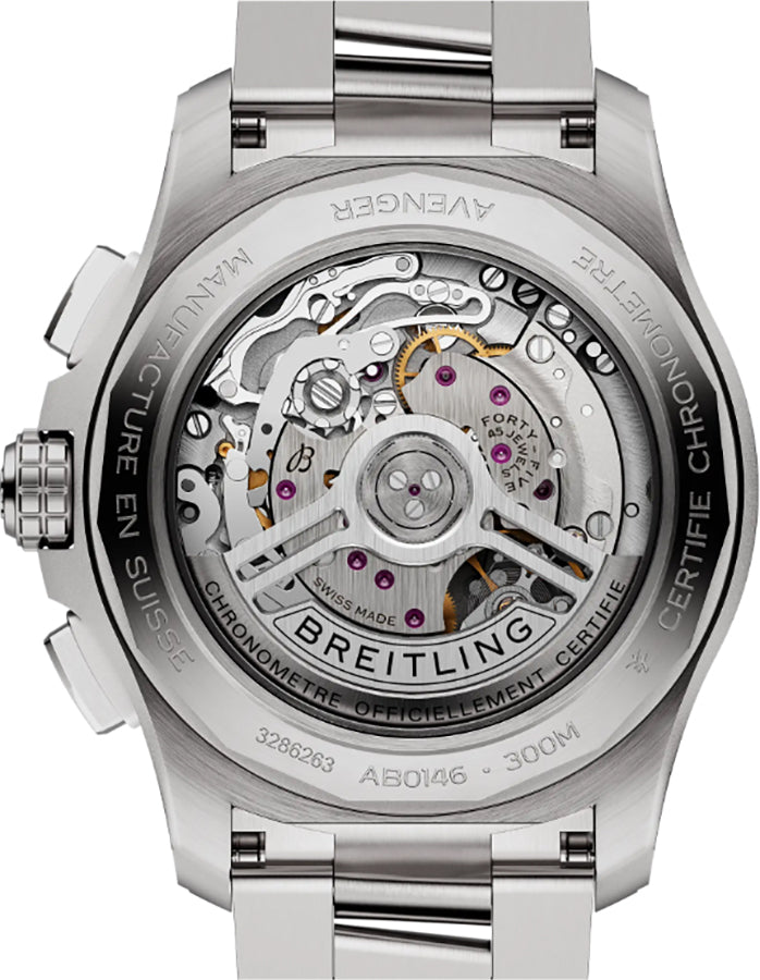 Breitling Avenger B01 Chronograph 42 Steel Men's Watch AB0146101B1A1