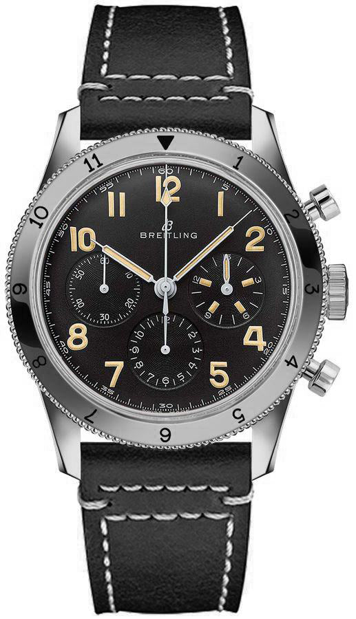 Breitling AVI Ref. 765 1953 Re-Edition Black Dial Men's Watch AB0920131B1X2
