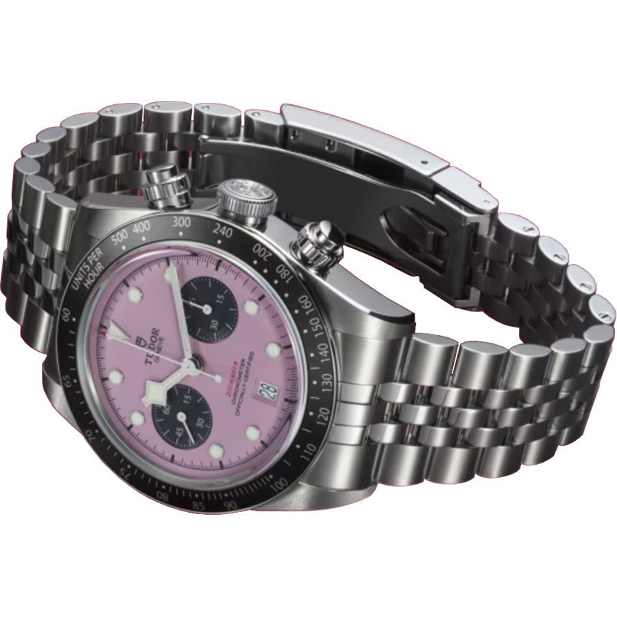 Tudor Black Bay Chrono Pink Dial Steel 41mm Men's Watch M79360N-0019