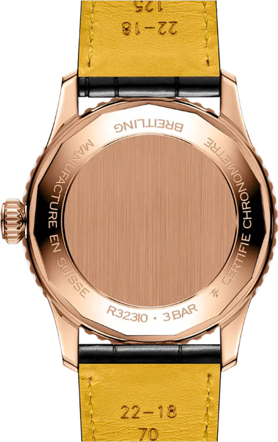 Breitling Navitimer Automatic GMT 41 18k Rose Gold Men's Watch R32310251L1P1