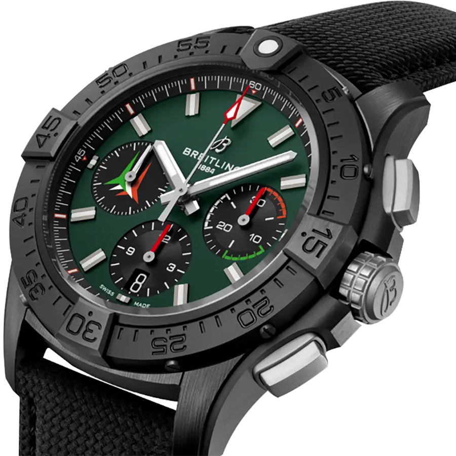 Breitling Avenger B01 Chronograph 42 Green Dial Men's Watch SB01462A1L1X1