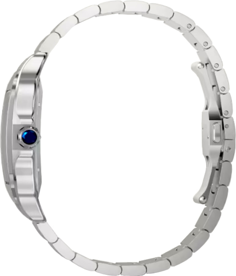 Cartier Santos De Cartier Large Model Grey Dial Stainless Steel Men's Watch WSSA0076