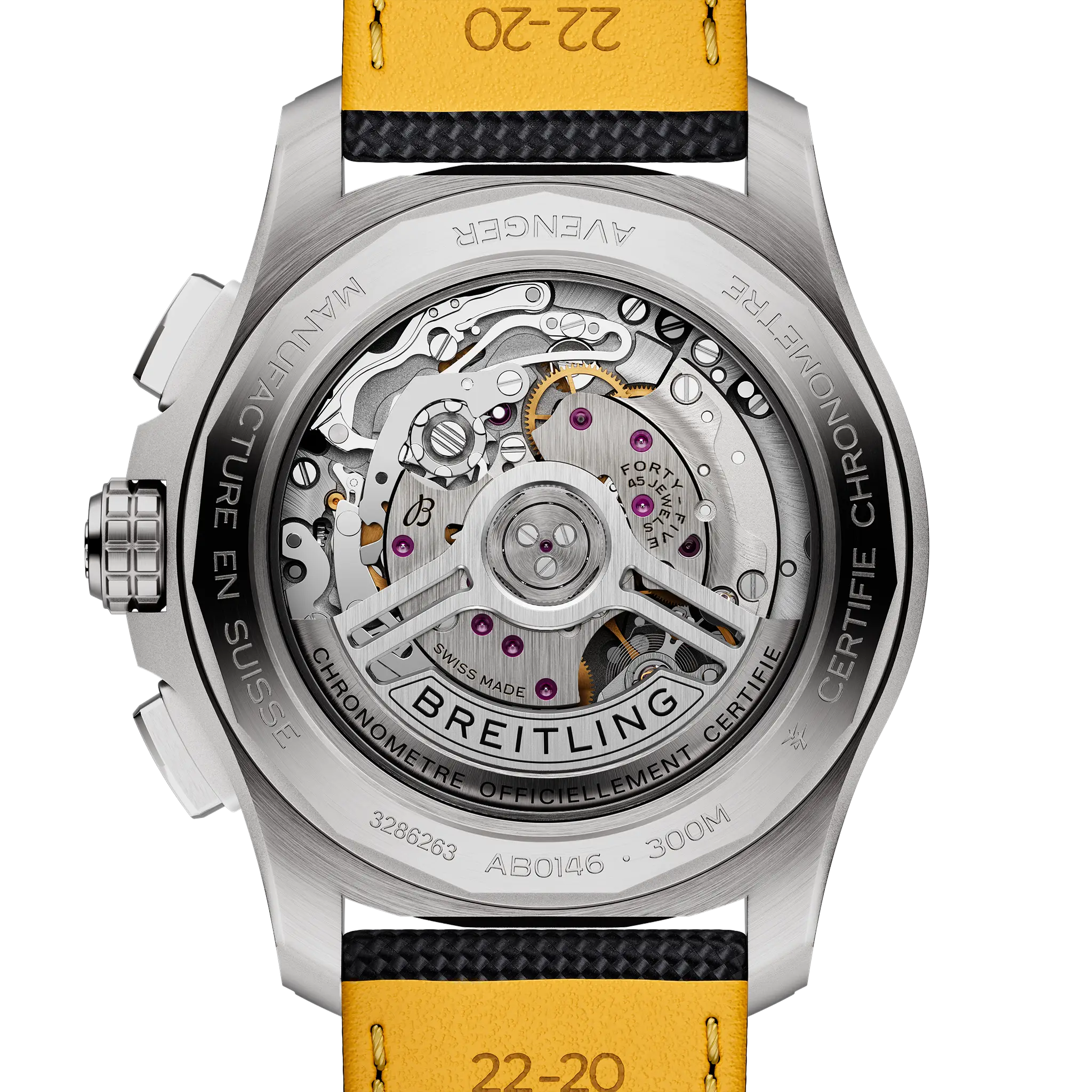 Breitling Avenger B01 Chronograph 42 Steel Men's Watch AB0146101B1X1