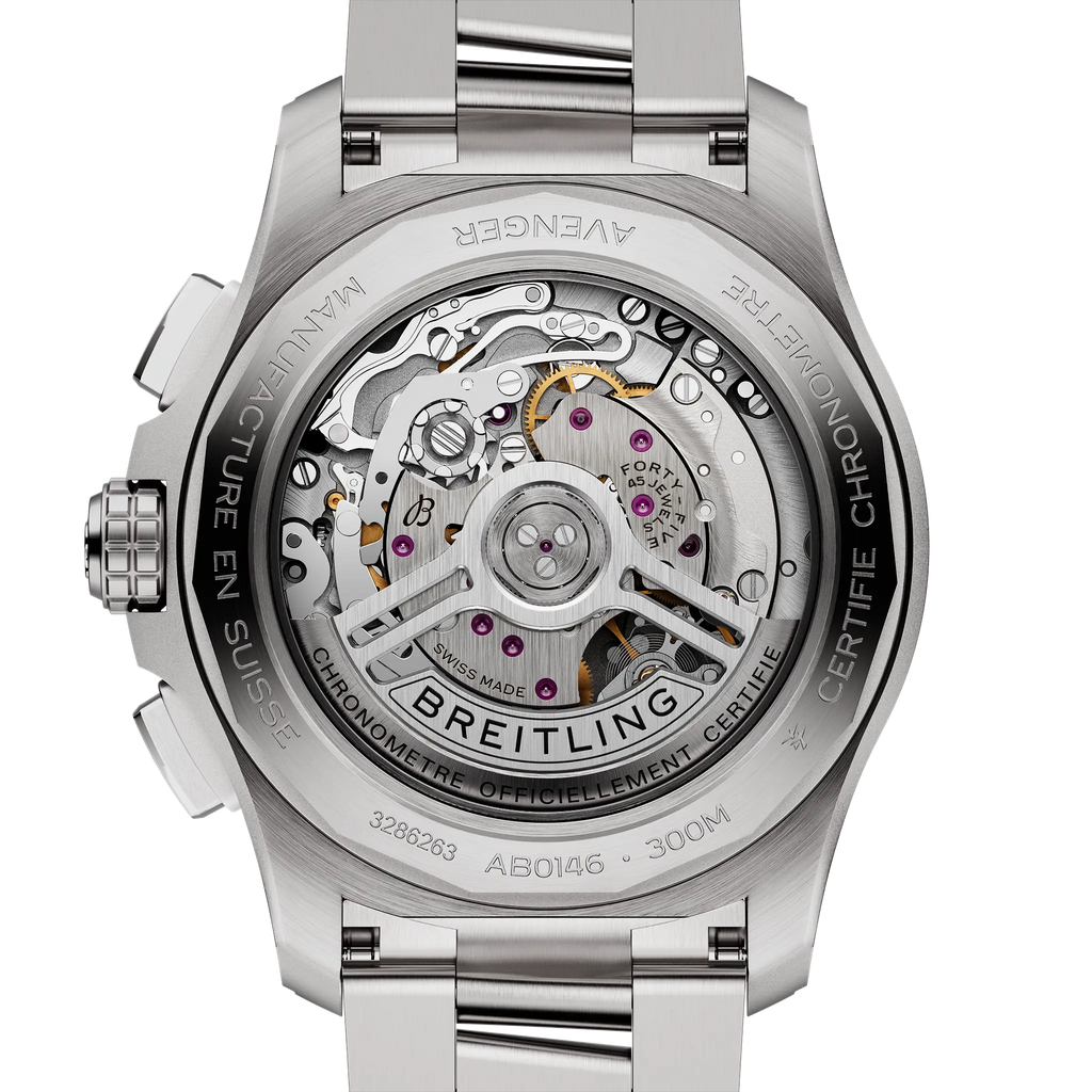 Breitling Avenger B01 Chronograph 42 Green Dial Men's Watch AB0146101L1A1