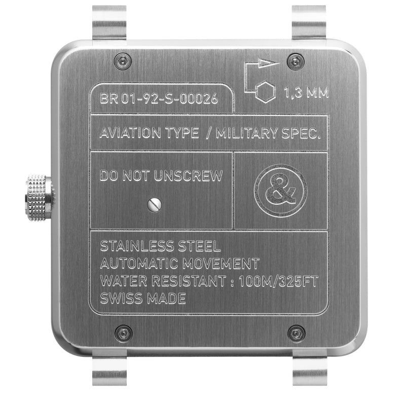 Bell & Ross Aviation Instruments BR0192-BL-ST