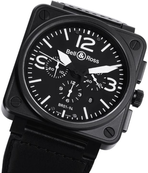 Bell & Ross Aviation Instruments BR0194-BL-SCA
