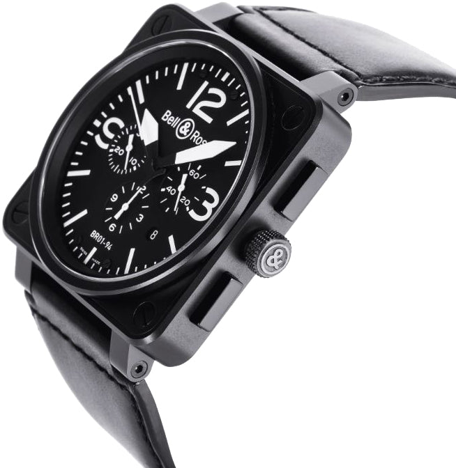 Bell & Ross Aviation Instruments BR0194-BL-SCA
