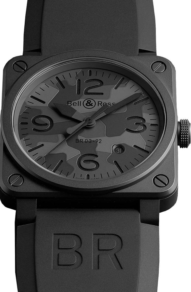 Bell & Ross Aviation Instruments BR0392-CAMO-CE/SRB