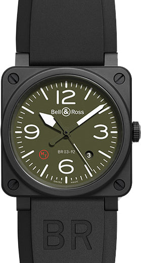 Bell & Ross Aviation Instruments BR0392-MIL-CE