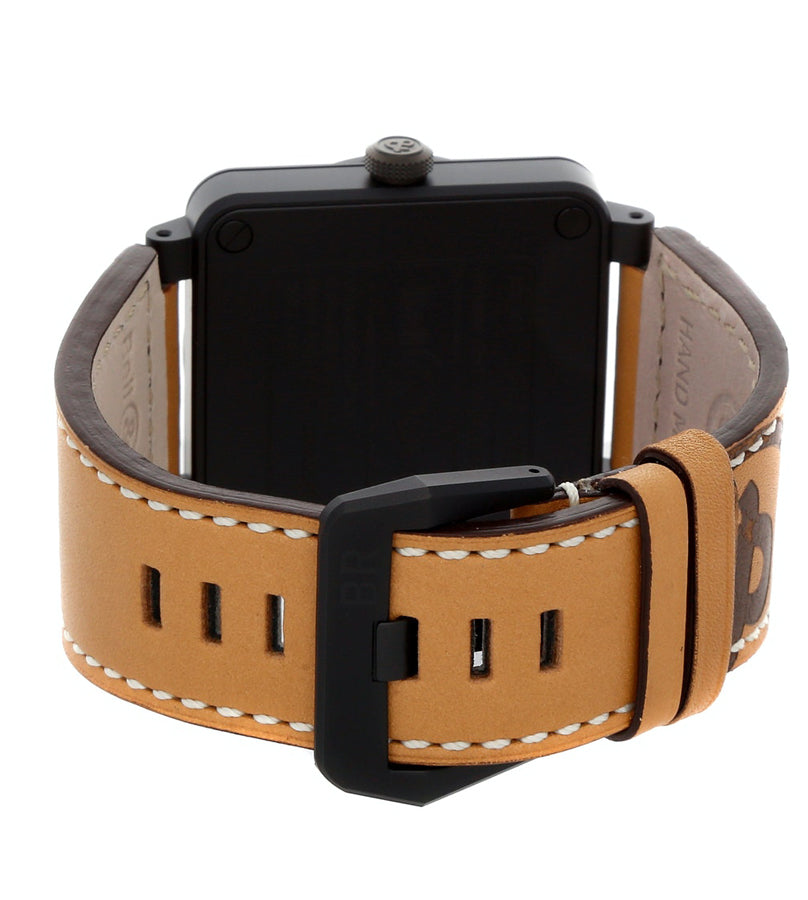 Bell & Ross Aviation Instruments Black Ceramic Men's Watch BR0392-HERITAGE-CE