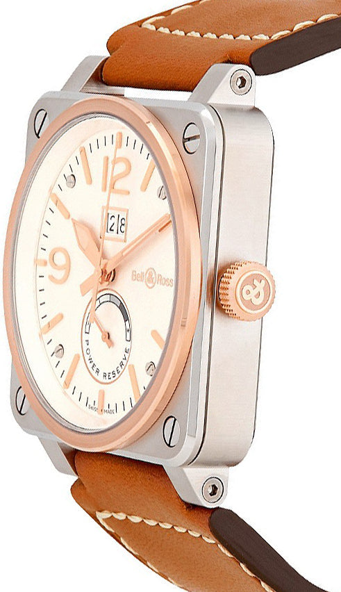Bell & Ross Aviation Instruments Power Reserve Men's Watch BR0390-BICOLOR