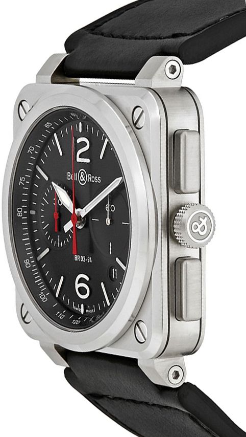 Bell & Ross Aviation Instruments BR0394-BLC-ST/SCA