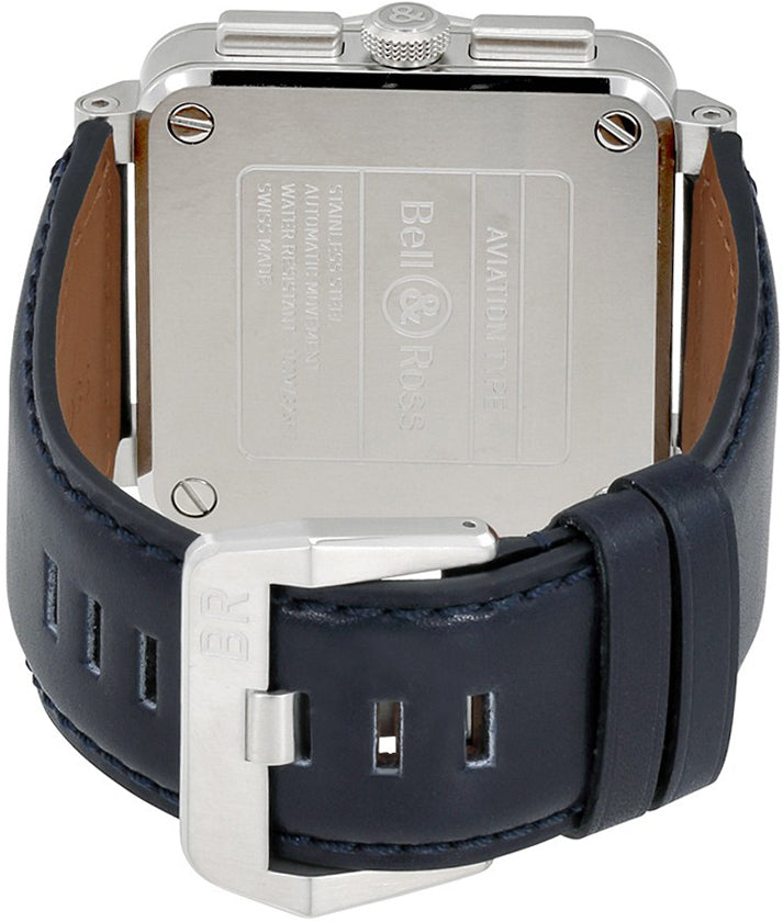 Bell & Ross Aviation Instruments BR0394-BLU-ST/SCA