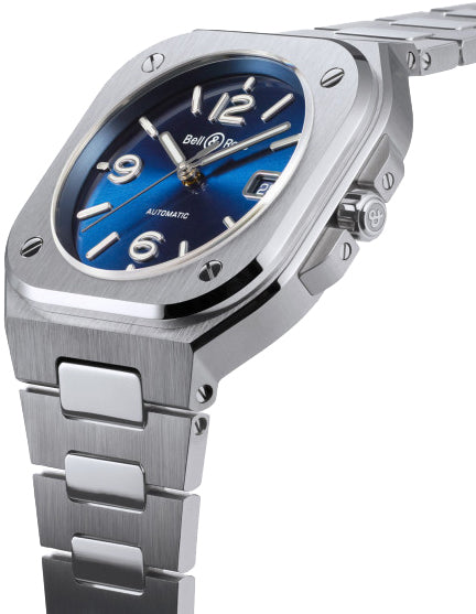 Bell & Ross BR 05 Blue Dial Steel Men's Watch BR05A-BLU-ST/SST