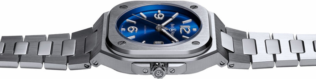 Bell & Ross BR 05 Blue Dial Steel Men's Watch BR05A-BLU-ST/SST