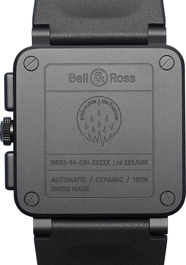 Bell & Ross Instruments Men's Watch BR0394-PAF1-CE/SRB