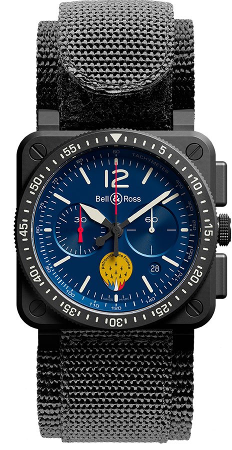 Bell & Ross Instruments Men's Watch BR0394-PAF1-CE/SRB