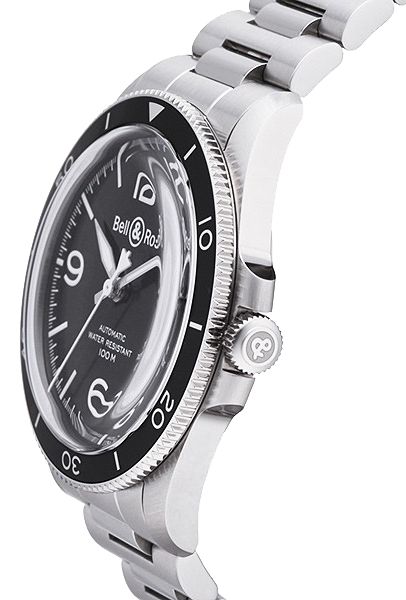 Bell & Ross Vintage 41mm Black Dial Men's Watch BRV292-BL-ST/SST