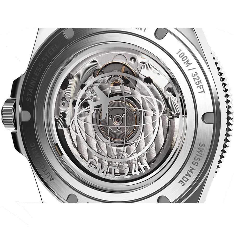 Bell & Ross Vintage GMT New Men's Watch BRV293-BL-ST/SRB