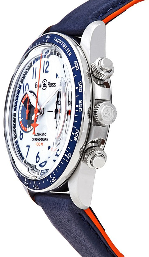 Bell & Ross Vintage Chronograph Limited Edition Men's Watch BRV294-BB-ST/SCA