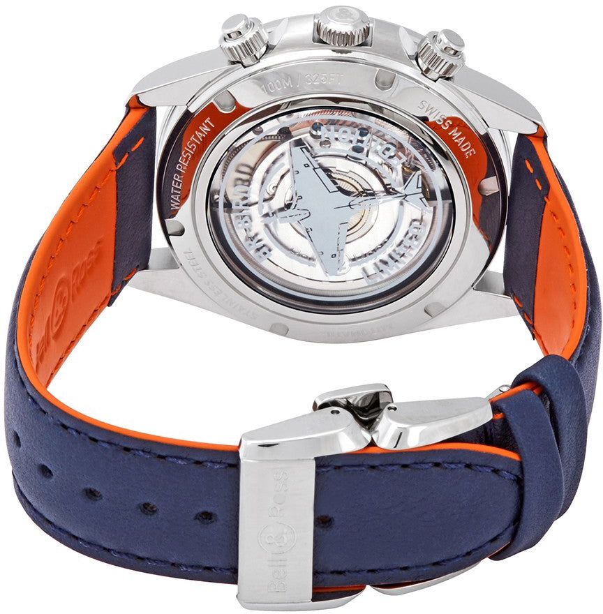 Bell & Ross Vintage Chronograph Limited Edition Men's Watch BRV294-BB-ST/SCA