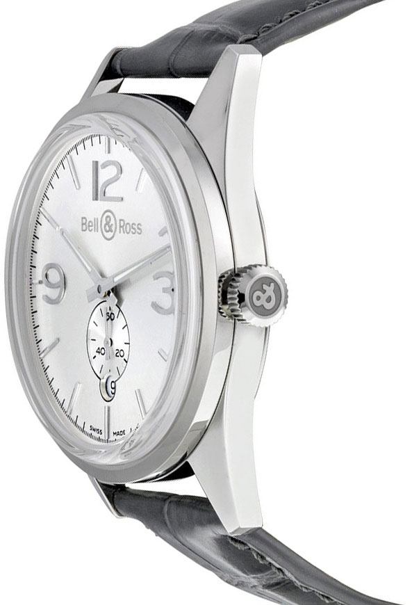 Bell & Ross Vintage Officer BRG123-WH-ST/SCR/2