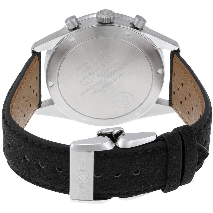 Bell & Ross Vintage Original New Chronograph Men's Watch BRV126-BS-ST/SF