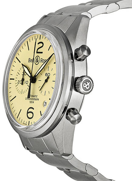 Bell & Ross Vintage Original Men's Watch BRV126-BEI-ST/SST