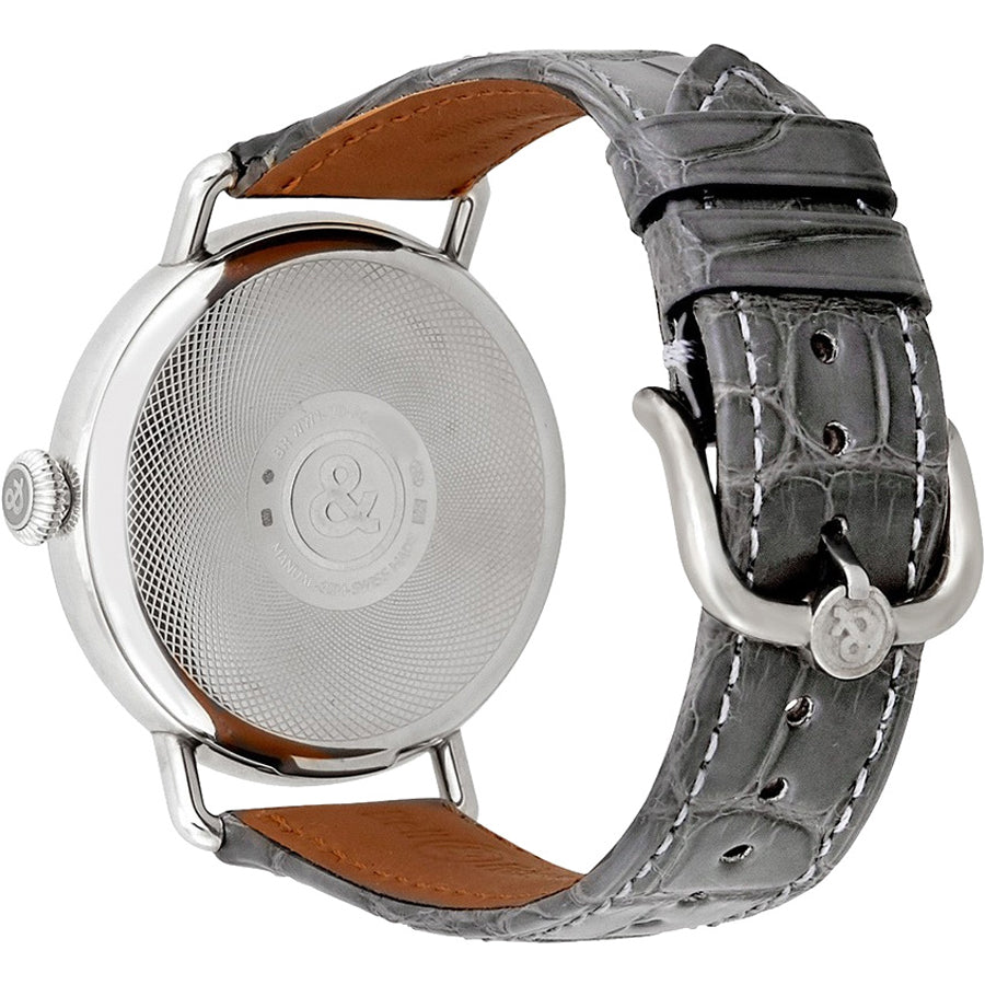 Bell & Ross Vintage Swiss Men's Watch WW1 BRWW1-ME-AG-SI/SCR