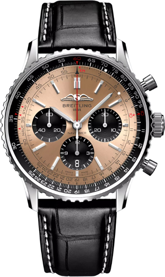 Breitling Navitimer Chronograph Stainless Steel Men's Watch AB0138241K1P1