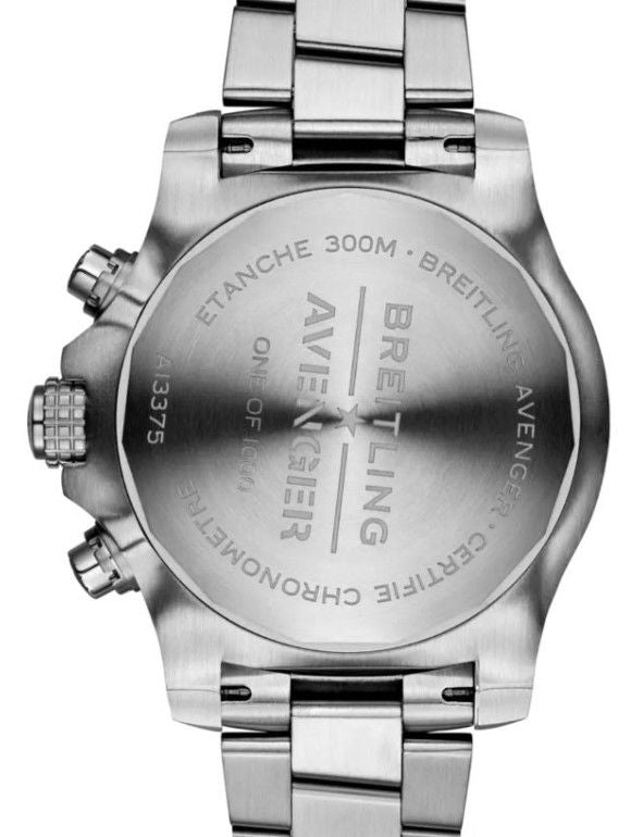 Breitling Super Avenger Chronograph 48 Men's Watch A133751A1A1A1