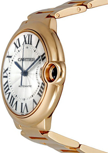 Cartier Ballon Bleu 42 Solid 18k Rose Gold Luxury Watch W69006Z2