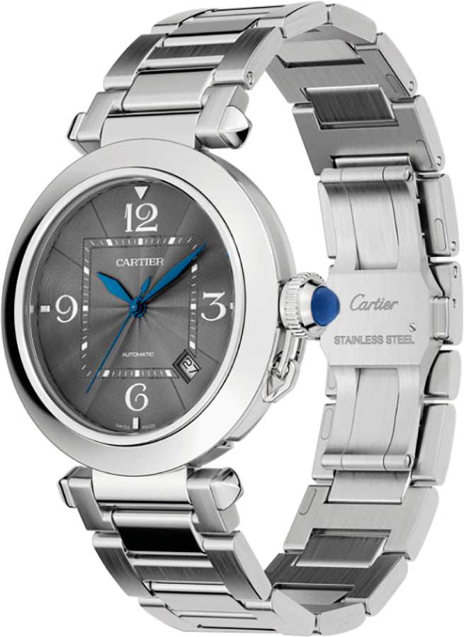 Cartier Pasha 41mm Automatic Stainless Steel Men's Watch WSPA0026