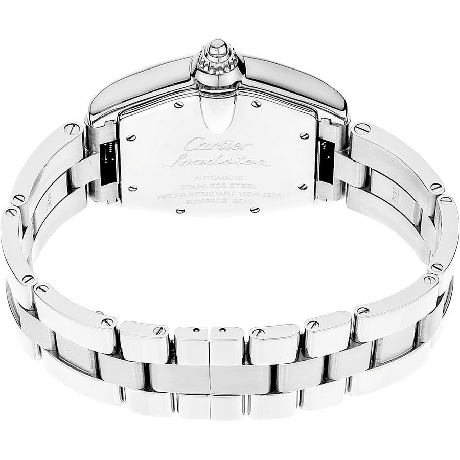 Cartier Roadster Black Dial Stainless Steel Men's Watch W62002V3