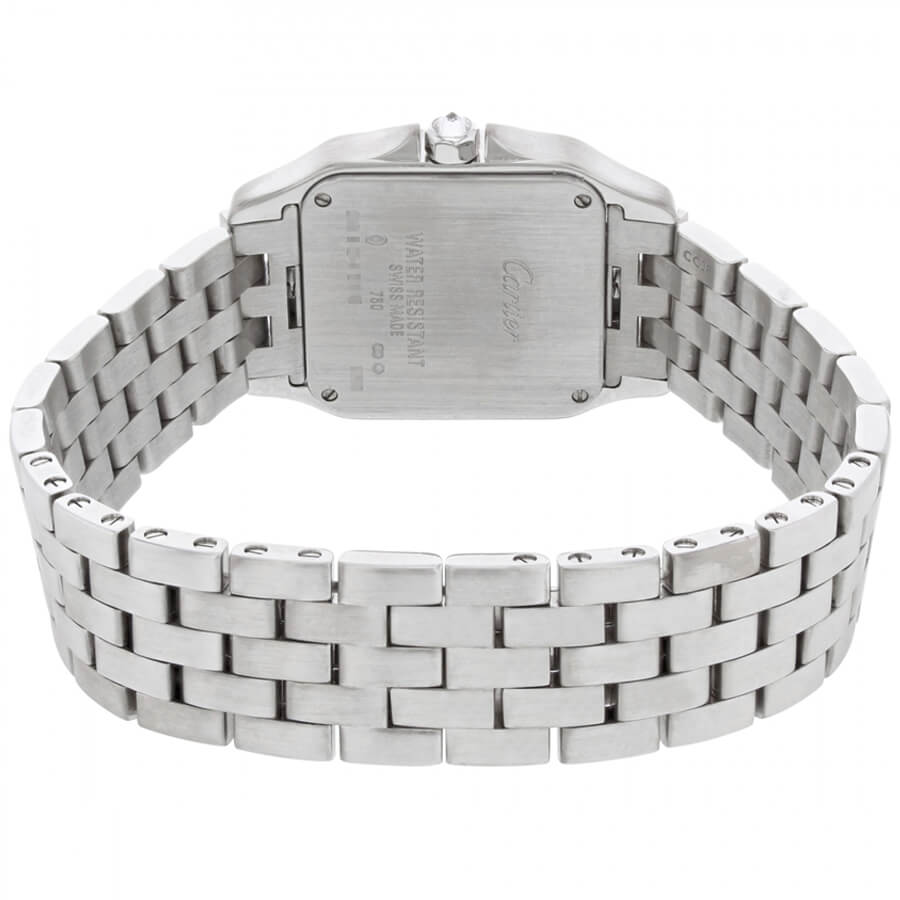 Cartier Santos Demoiselle Solid 18k White Gold Women's Watch WF9004Y8