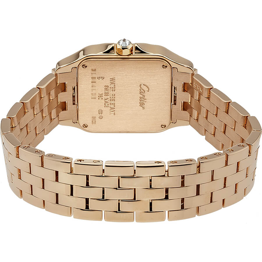 Cartier Santos Demoiselle 18k Rose Gold Women's Watch WF9007Z8