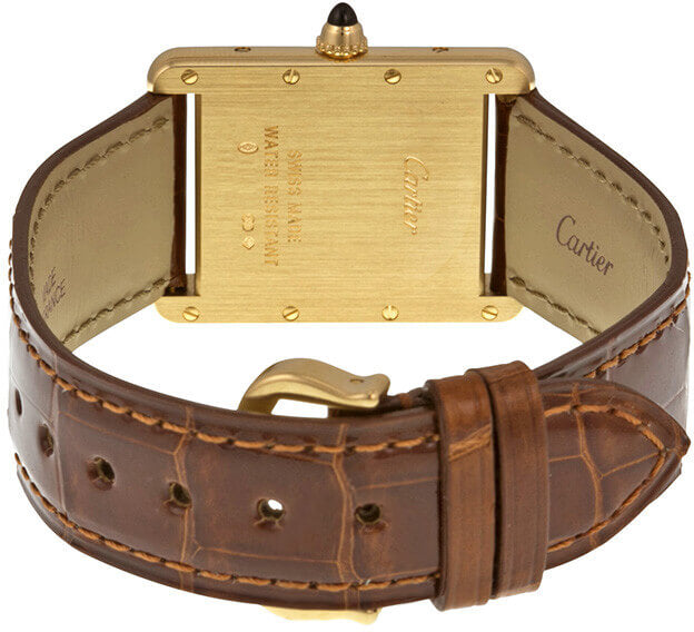 Cartier Tank Louis 18k Gold Luxury Watch W1529756