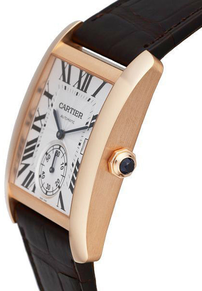 Cartier Tank MC Solid Rose Gold Men's Watch W5330001