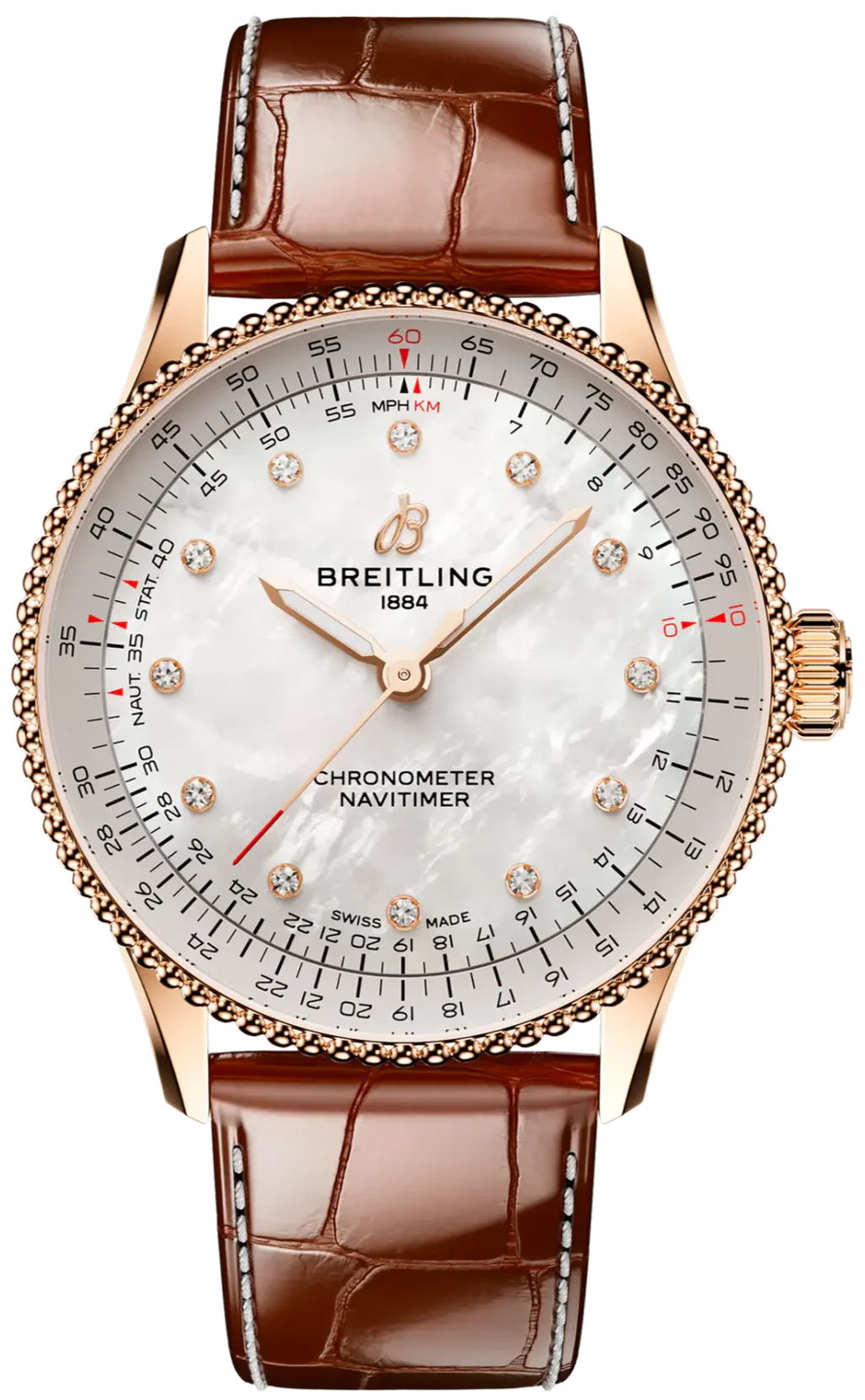 Breitling Navitimer Automatic 36 Rose Gold Watch R17327211A1P1