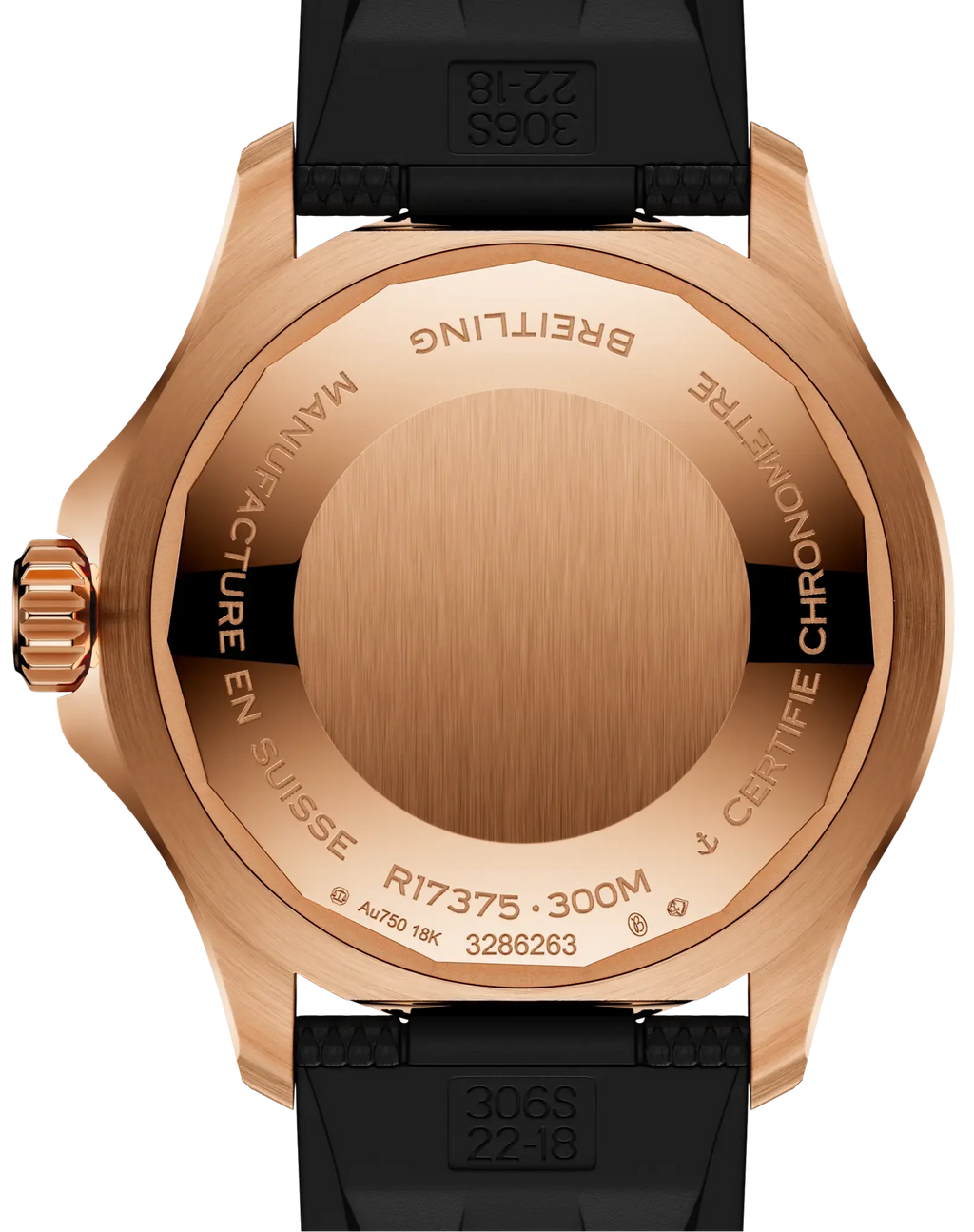 Breitling Superocean Automatic 42 Red/Rose Gold Men's Watch R17375211B1S1