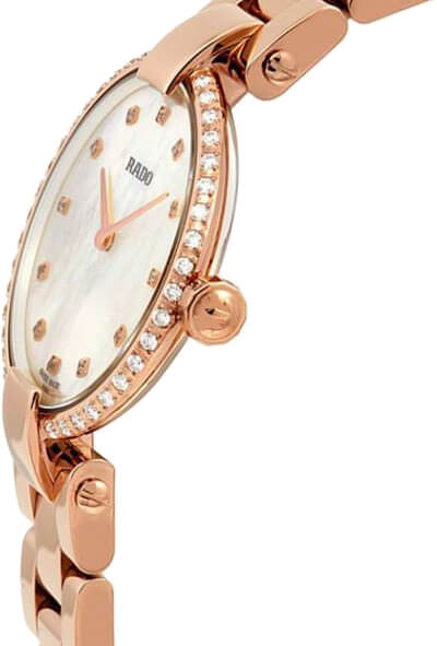 Rado Coupole Rose Gold Diamond 28.5mm Women's Watch R22859924