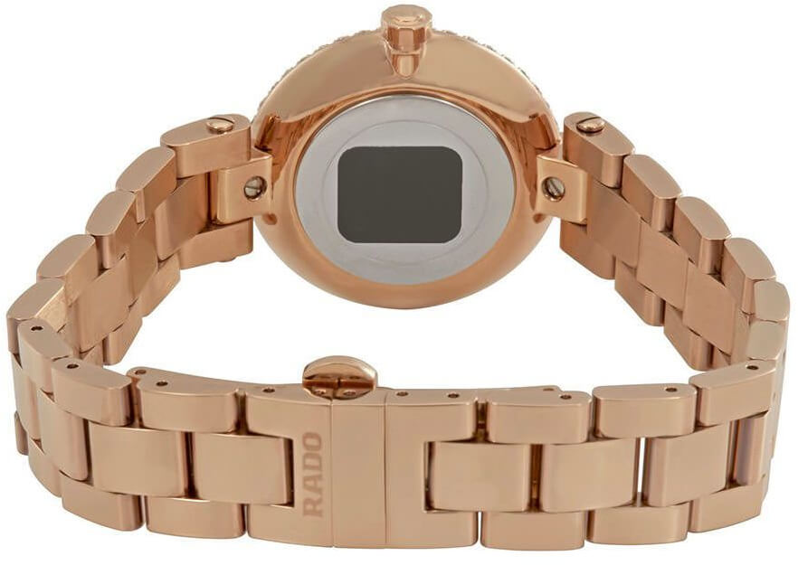 Rado Coupole Rose Gold Diamond 28.5mm Women's Watch R22859924